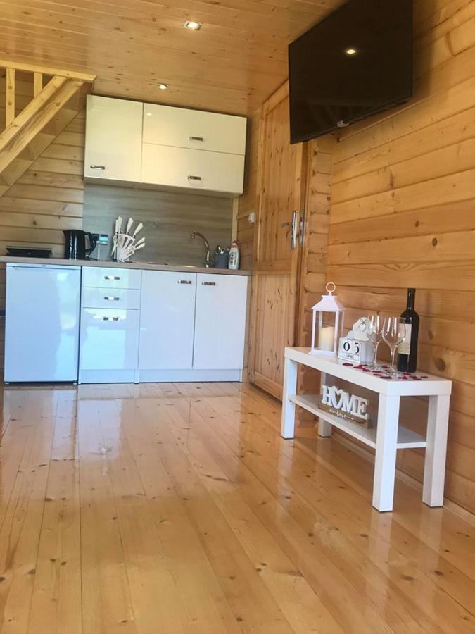 Nocleg Zator Domki Paradise Pod Palmami Exteriör bild