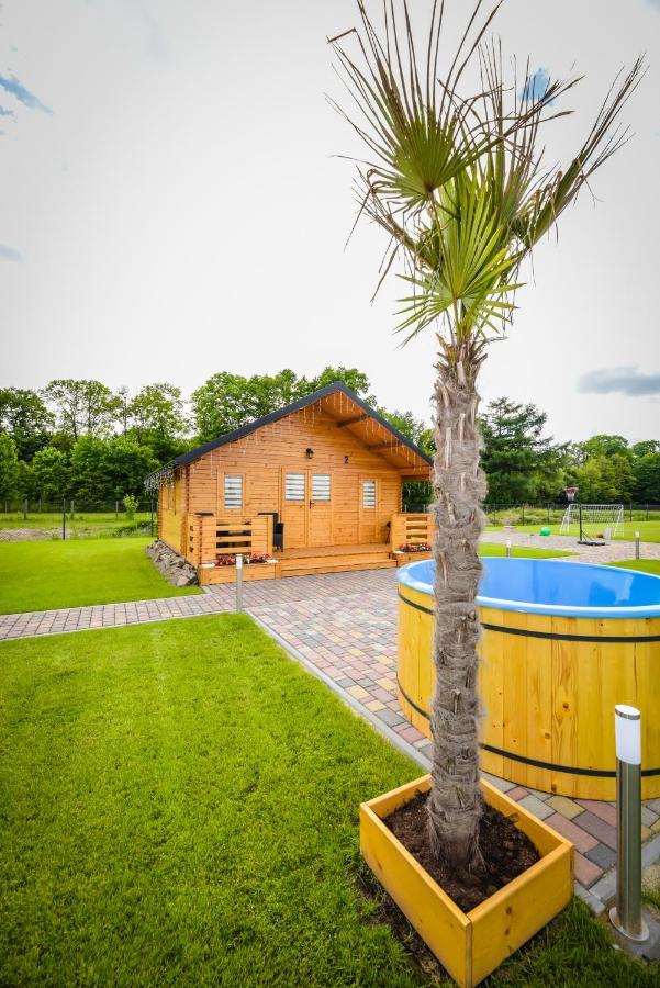 Nocleg Zator Domki Paradise Pod Palmami Exteriör bild